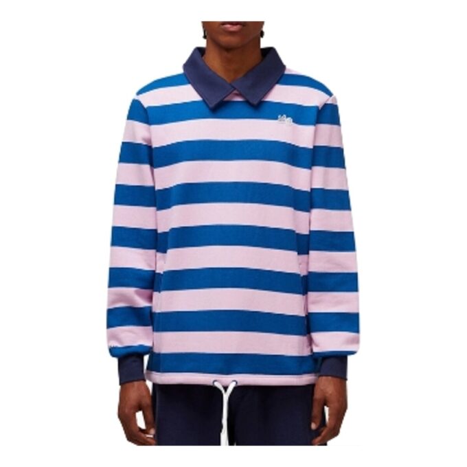 PUMA x Noah Striped Crew Sweater “Blue Pink”