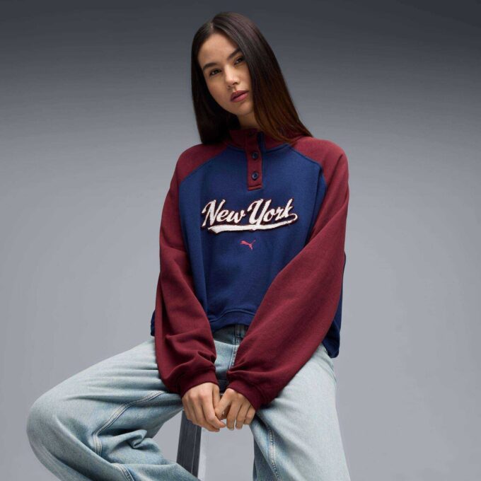 PUMA x NYC Women Crew Neck Sweatshirt PUMA x NYC Women Crew Neck Sweatshirt