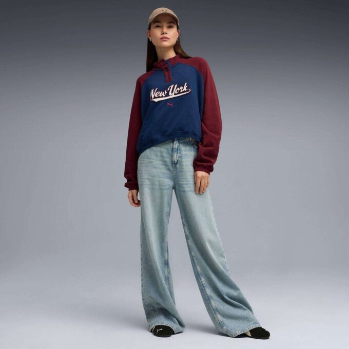 PUMA x NYC Women Crew Neck Sweatshirt PUMA x NYC Women Crew Neck Sweatshirt