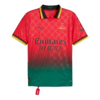 PUMA x Off White AC Milan Replica Jersey “Red”