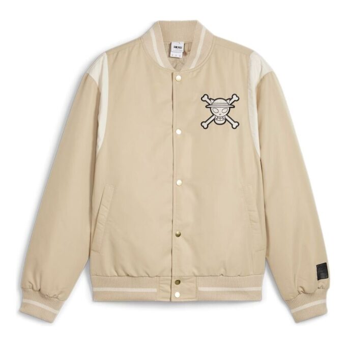 PUMA x ONE PIECE Baseball Jacket “Putty”