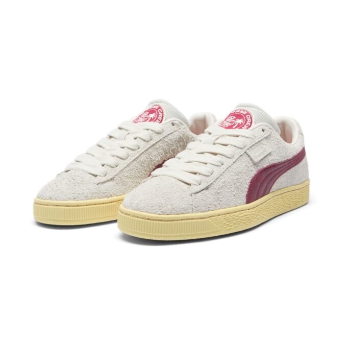 PUMA x Palm Tree Crew Suede R “Vapor Grey Club Red”