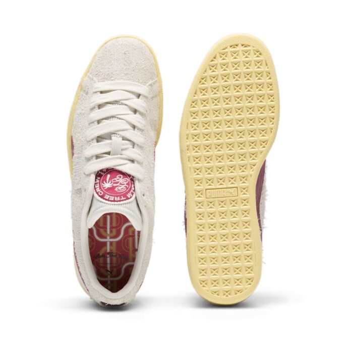 PUMA x Palm Tree Crew Suede R “Vapor Grey Club Red”