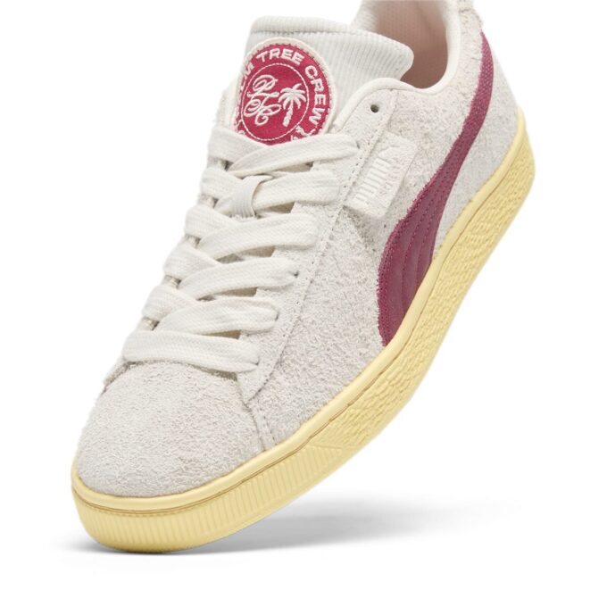 PUMA x Palm Tree Crew Suede R “Vapor Grey Club Red”
