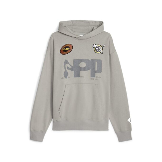 PUMA x PERKS AND MINI Graphic Hoodie “Concrete Grey”