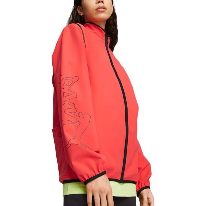 PUMA x Perks And Mini Zip-Off Jacket “Red”