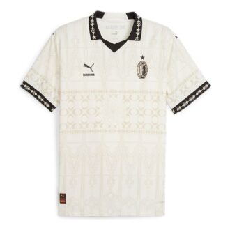 PUMA x PLEASURES AC Milan Authentic Football Jersey “Beige”