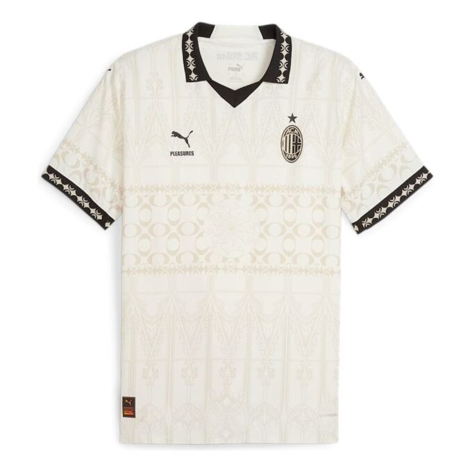 PUMA x PLEASURES AC Milan Authentic Football Jersey “Beige”