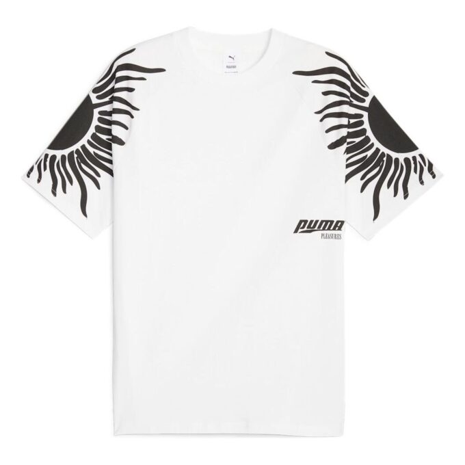 PUMA x PLEASURES Graphic T-shirt “White”