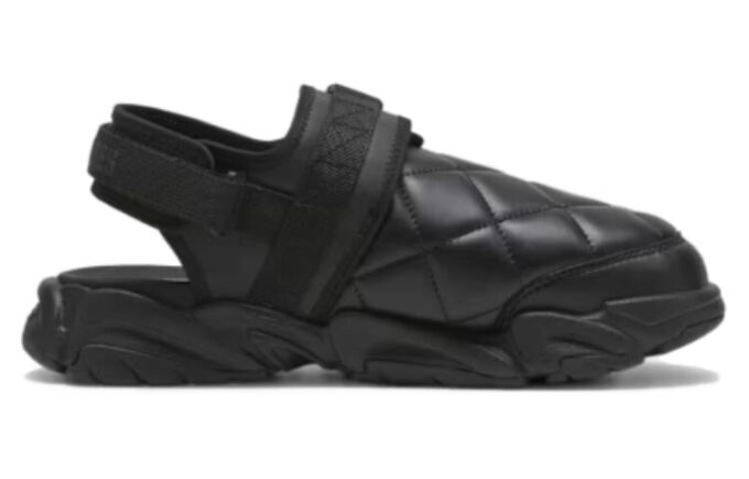 PUMA x PLEASURES TS-01 Quilt Sandals “Black”