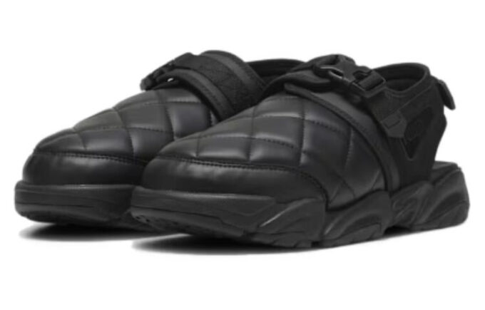 PUMA x PLEASURES TS-01 Quilt Sandals “Black”
