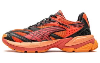 PUMA x PLEASURES Velophasis LAYERS “Cayenne Pepper Astro Red”