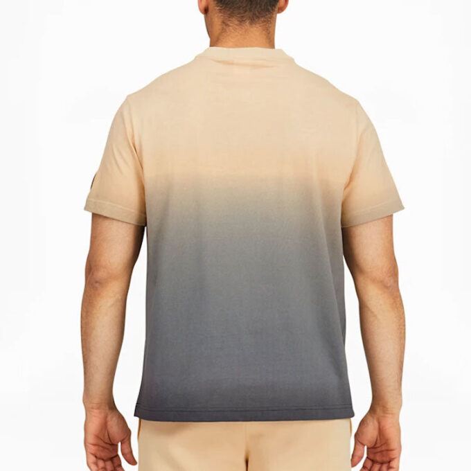 PUMA x PRONOUNCE Graphic Tee Crossover Gradient Tie Dye Sports Short Sleeve Khaki