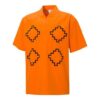 PUMA x Pronounce Graphic V Neck Short Sleeve T-Shirt “Orange Black”