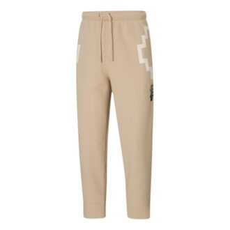 PUMA x PRONOUNCE Unisex 7/8 Pants Printing Lace Cropped Trousers Khaki