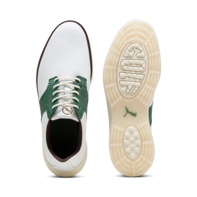 PUMA x Quiet Golf Club Avant “White Deep Forest”