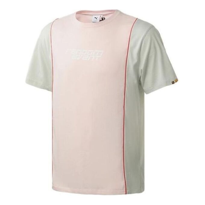 PUMA x Randomevent Tee “Pink White Teal”