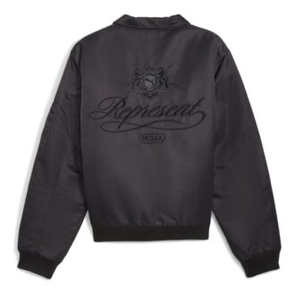 PUMA x REPRESENT Logo Bomber “Black”