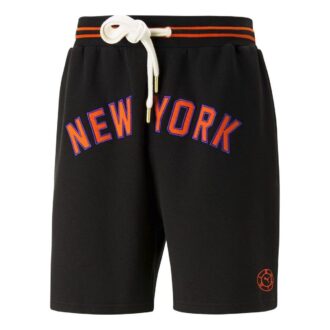 PUMA x Rhuigi New York Basketball Shorts “Black Red”