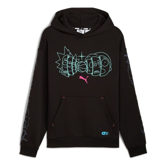 PUMA x RICK AND MORTY Hoodie “Black”