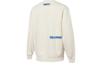 PUMA x Roaringwild Pocket Crew Neck Sweatshirt “White Blue”