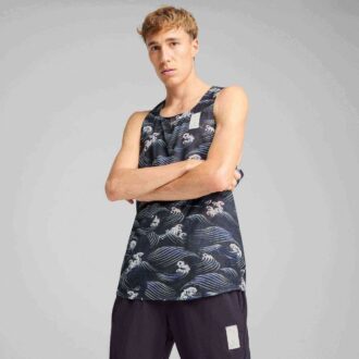 PUMA x SAYSKY Men Graphic Singlet PUMA x SAYSKY Men Graphic Singlet