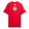 PUMA x Scuderia Ferrari 2025 Replica Oversized-Fit Drivers T-Shirt “Dark Cherry”
