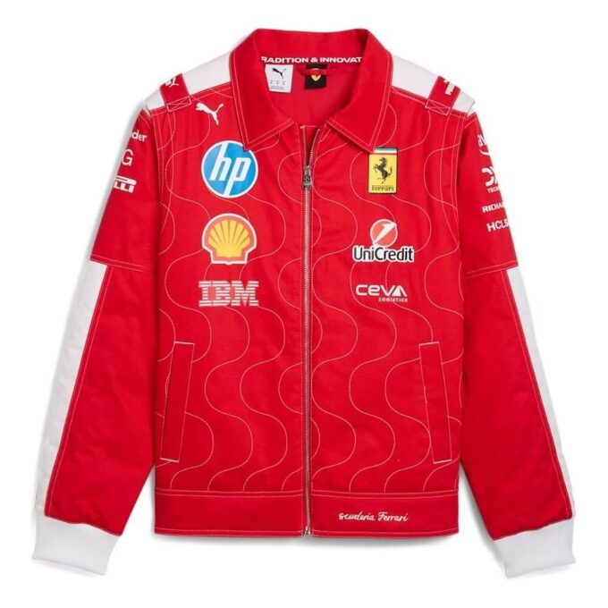 PUMA x Scuderia Ferrari Monza Racing Jacket “Rosso Corsa”