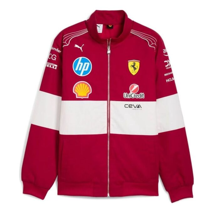 PUMA x Scuderia Ferrari Racing Jacket “Dark Cherry”