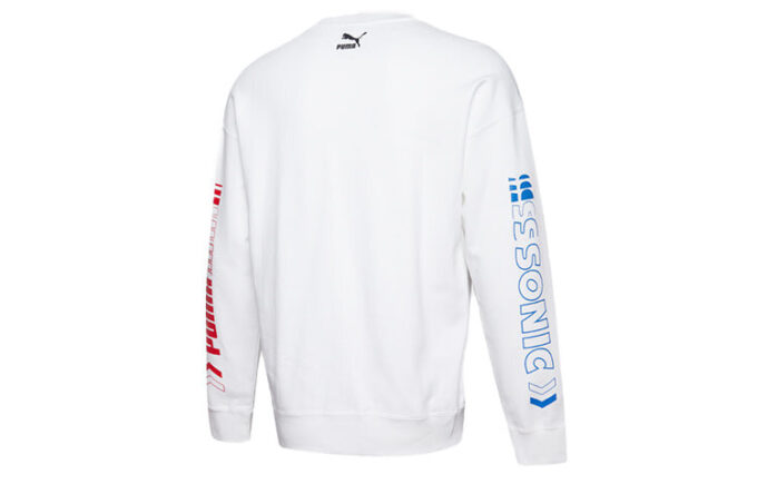 PUMA x SEGA Sweater “White Blue”