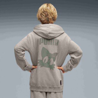PUMA x SONIC THE HEDGEHOG Big Kids’ Graphic Hoodie PUMA x SONIC THE HEDGEHOG Big Kids’ Graphic Hoodie
