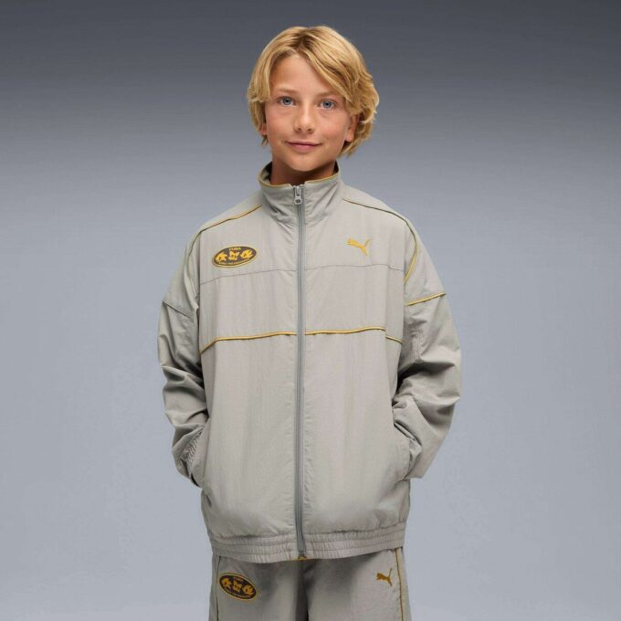 PUMA x SONIC THE HEDGEHOG Big Kids’ Track Jacket PUMA x SONIC THE HEDGEHOG Big Kids’ Track Jacket