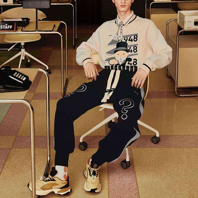 PUMA x Staffonly X Monopoly Logo Sweatshirt “Beige”