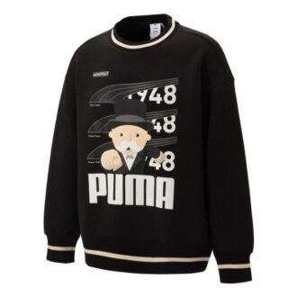 PUMA x Staffonly X Monopoly Logo Sweatshirt “Black”