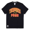 PUMA x The Hundreds Crossover Alphabet Printing Round Neck Pullover Short Sleeve Black