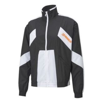 PUMA x The Hundreds Track Jacket “Black White Orange”
