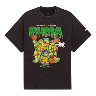PUMA x TMNT Basketball T-shirt “Washed Black” PUMA x TMNT Basketball T-shirt “Washed Black”