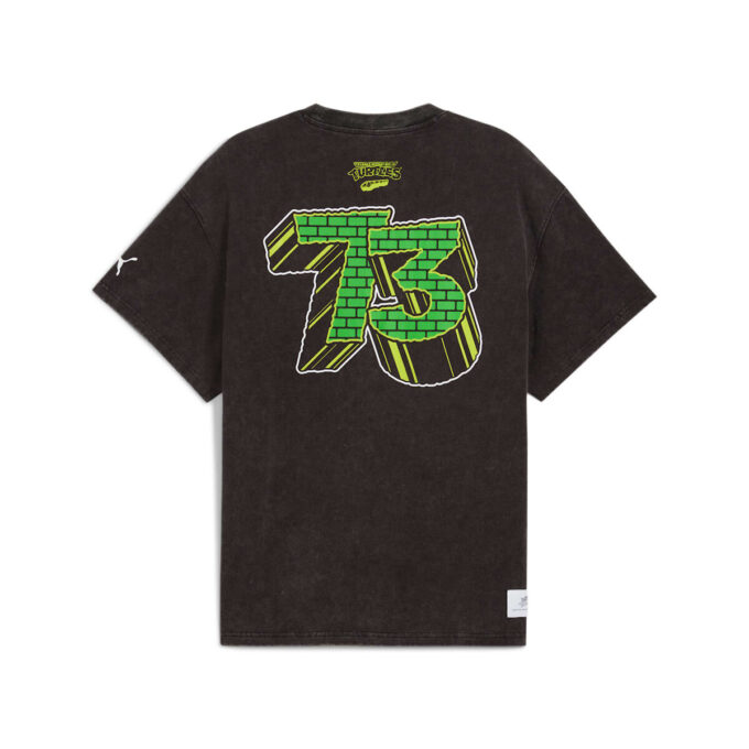 PUMA x TMNT Basketball T-shirt “Washed Black”