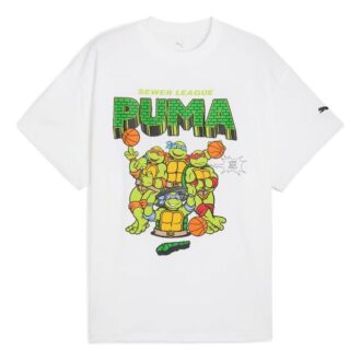 PUMA x TMNT Basketball T-shirt “White”