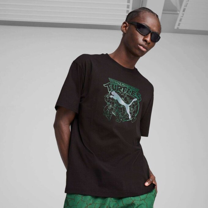 PUMA x TMNT Men Relaxed Graphic Tee PUMA x TMNT Men Relaxed Graphic Tee