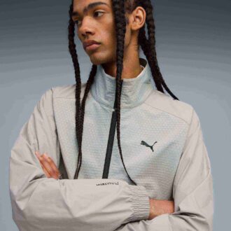 PUMATECH Men Half-Zip Crew Neck Sweatshirt PUMATECH Men Half-Zip Crew Neck Sweatshirt