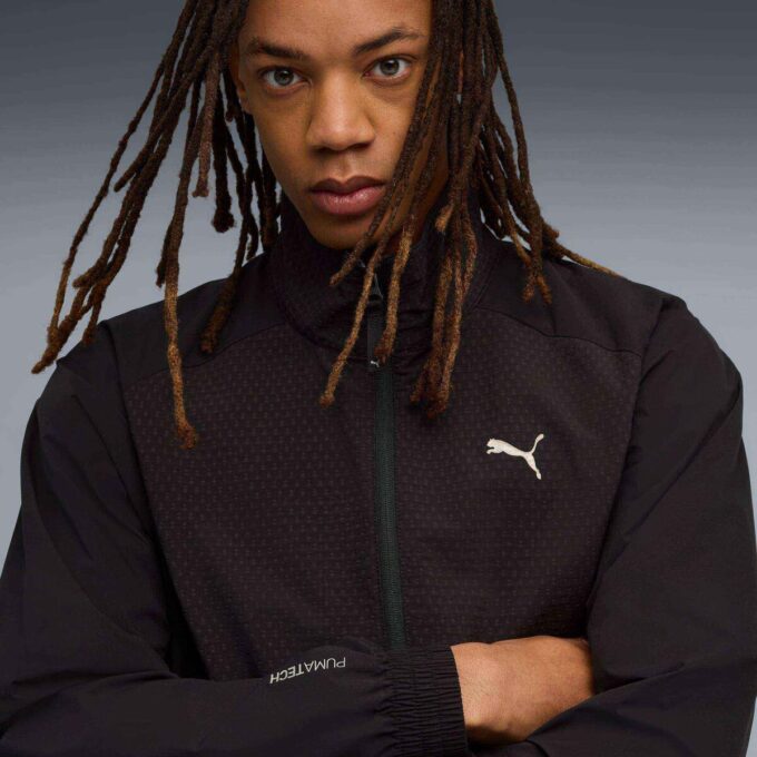 PUMATECH Men Half-Zip Crew Neck Sweatshirt PUMATECH Men Half-Zip Crew Neck Sweatshirt