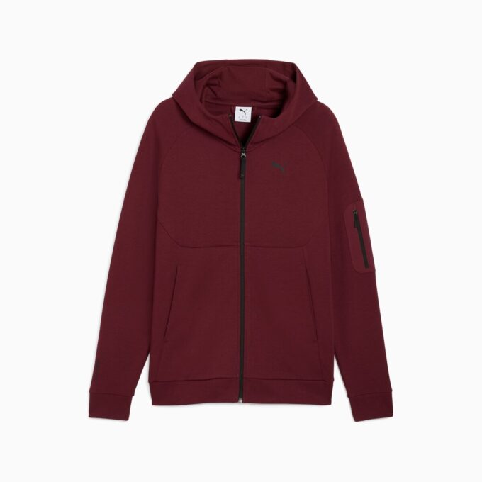 PUMATECH Men Zip-Up Hoodie
