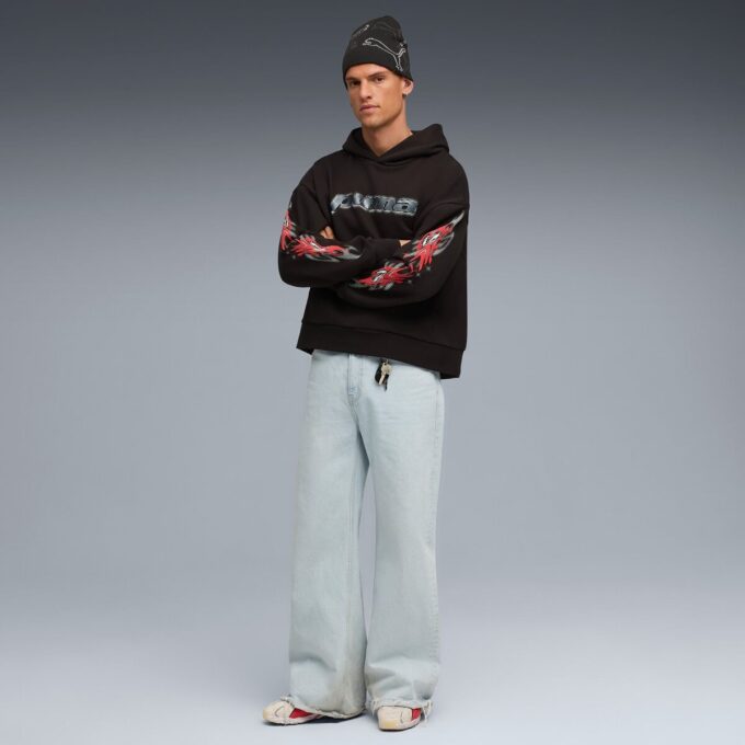 PUMATECH-X Men Fleece Hoodie PUMATECH-X Men Fleece Hoodie