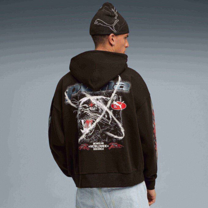 PUMATECH-X Men Fleece Hoodie PUMATECH-X Men Fleece Hoodie