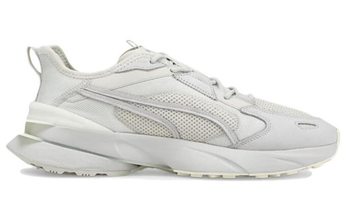 Pwrframe Op-1 Lth Athleisure Casual Sports Shoe Unisex Gray