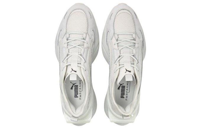 Pwrframe Op-1 Lth Athleisure Casual Sports Shoe Unisex Gray