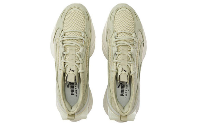 Pwrframe Op-1 Lth Athleisure Casual Sports Shoe Unisex Green