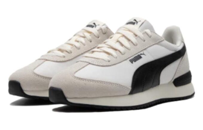 R78 Nylon Retro “Beige White Black”