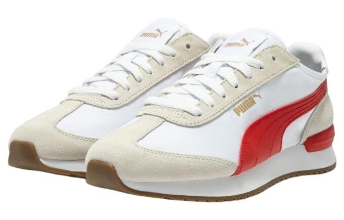 R78 Wind Nylon “White Beige Red”